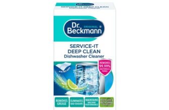 Dr. Beckmann Deep Clean Dishwasher Cleaner with Wet Wipe 75g