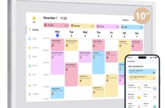 Dragon Touch Calendar, 10.1 Digital Calendar,