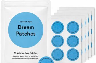Dream Magnesium Kind Wellness Patch with Magnesium L Theanine Passionflower and Ashwagandha for Relaxation and Evening Wellness Routine 30 Vegan Patches