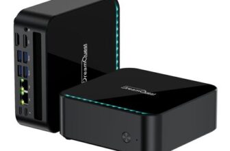 DreamQuest Mini PC Windows 11 Pro AMD Ryzen 5 7430U (6C/12T, up to 4.3 GHz)