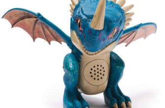 Dreamworks Dragons, How to Train Your Dragon, Roaring Minis Deadly Nadder, Interactive Dragon Toy with 25 Sounds