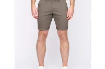 Duck&Cover Moreshore Mens Lightweight Stretch Canvas Chino Shorts