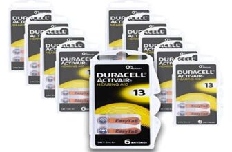 Duracell Acoustic Hearing Aid Battery N 13, Pack of 6 Batteries
