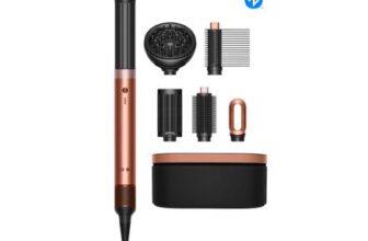 Dyson Airwrap Co-Anda2x Multi-Styler and Dryer with Diffuser (Amber Silk)