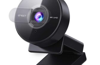 EMEET C950 4K Webcam for PC – 8 Megapixels UHD, PDAF Autofocus Sold by EMEET Direct UK / FBA