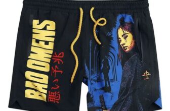 EMP Signature Collection Swim Shorts Multicolour by Bad Omens