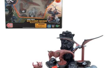 EPOCH Games – 7512 Jurassic World Volcano Quake -Balancing Game – Action Game
