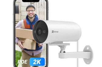 EZVIZ H5 POE 2K Outdoor Home Security Camera, Smart PoE CCTV System Ezviz Direct /FBA