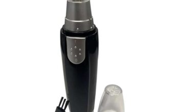 Ear and Nose Hair Trimmer Set, Hair Trimmer for Men Women, Battery-Operated Trimmer, Powerful & Energy Saving