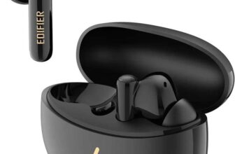 Edifier X5 Pro Active Noise Cancelling Earbuds with AI-Enhanced Calls, Fast Charge, IP55 Waterproof, True Wireless Bluetooth 5.3 Technology