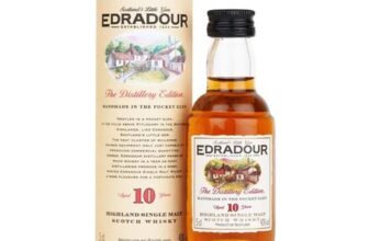 Edradour 10 Year Old The Distillery Edition Highland Single Malt 5cl Miniature