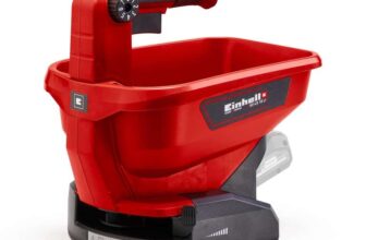 Einhell Cordless Spreader 18V Power X-Change, Adjustable Scatter Width, Variable Flow Rate, for Fertilizer, Grass Seed, Salt and Grit