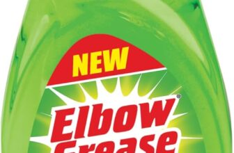 Elbow Grease Washing Up Liquid Power Degreaser – Soap for Hand Washing Dishes, Pots, Pans & Glasses (Apple, 600ml)