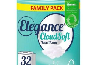 Elegance CloudSoft Toilet Tissue 32 Rolls ( 2 Ply / Welcome Offer on App ) free delivey with Joybuy Plus trial