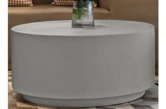 Elementi Rome Space Grey GRC Coffee Table