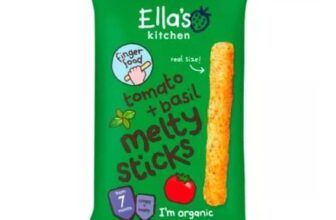 Ellas Kitchen Tomato Basil Melty Sticks from 7 Months 16g
