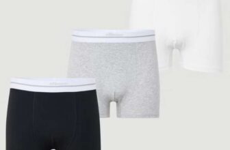 Ellesse Mens Ambria Cotton Trunks 3 Pack (Multi / Sizes XS-XXL)