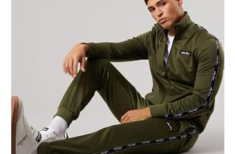 Ellesse Mens Barelo Taped Poly Tracksuit