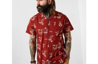 Embroidered Bird Shirt