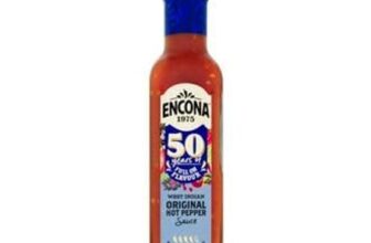 Encona West Indian Original Hot Pepper Sauce 220ml