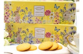 English Garden Lemon Curd Biscuit Tin