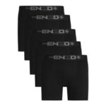 Enzo Mens Designer Boxer Shorts Set 5 Pack