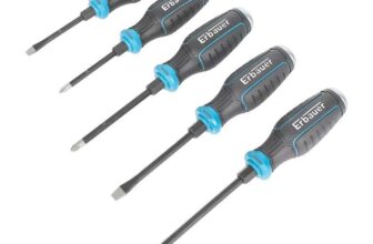 Erbauer Mixed Chisel Screwdriver Set 5 Pieces