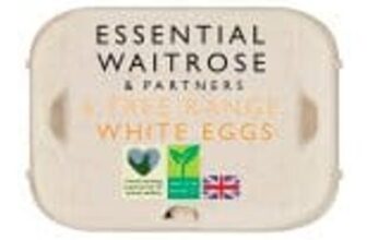 Essential Free Range White Eggs 6s