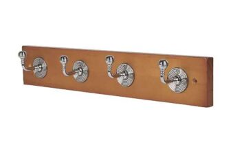Essentials 4-Hook Rail 458mm x 80mm – Free C&C next day