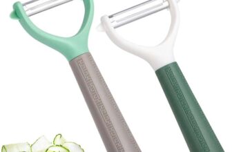 Euqvunn 2pcs Vegetable Peelers