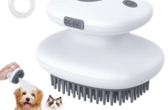 Euqvunn Cat Steam Brush 3 in1 (Grey)