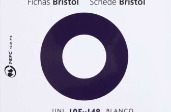 Exacompta – Ref 10509E – Bristol Plain Record Cards (Pack of 100) – A6 in Size