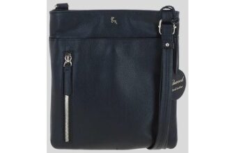 Exquisite Genuine Leather Crossbody Flat Bag