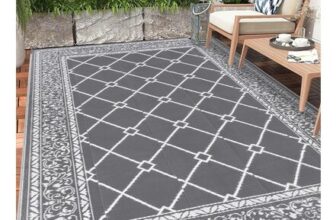 Extra Large Dark Grey Outdoor Rug, 240 X 300 Cm
