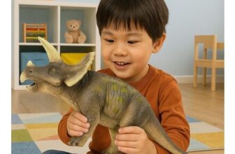 Extra Large Soft Stuffed Triceratops Dinosaur – Approx. 65 Cm