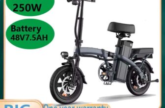 F1L Adult Electric Bike 250W 48V 7.5Ah battery Foldable E-Bike (with code) Top Sell EBike UK Store