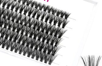 FADLASH Lash 40D 0.07mm D Curl 12mm Single Length Cluster Lashes DIY Individual Cluster Eyelash Extensions DIY Lash Extensions at Home