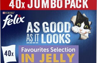 FELIX As Good As it Looks Favourites Selection in Jelly Wet Cat Food 40x85g