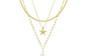 FREE Textured Starfish Necklace worth £25, When You Spend £60