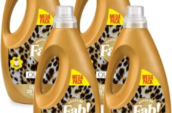 Fabulosa Fragranced Laundry Fabric Softener, Clothes Softener and Freshener, Long Lasting Fragrance, Fabric Care, Perfect Laundry Partner, 264 Washes, 2L, 4 Pack, Oud