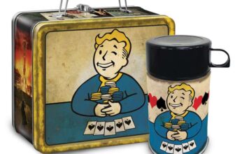 FanWraps Fallout Vault Boy New Vegas Lunchbox & Flask