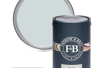 Farrow & Ball Dead Flat Borrowed Light Matt Paint 5L