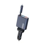Fast Charging 160W Car Charger With Ultra Mini Retractable USB C, 2.95 ft Cord – Free delivery with Signup