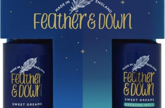 Feather & Down Pillow Spray Duo, Sleep Gift Set with Lavender Mist and Breathe Well Blend, Cruelty Free and Vegan, Relaxation Gift Set
