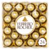 Ferrero Rocher Milk Chocolate Hazelnut Pralines Gift Box of Chocolates 24 Pieces 300g – Instore Govan