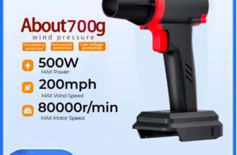 Fiizreal F-40 500W Brushless Turbo Fan Handheld Air Blower for Car, PC & Home Use – w/code – Sold by Fiizreal Store