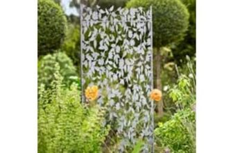Filigree Leaf Outdoor Panel