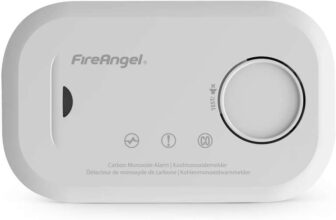 FireAngel Carbon Monoxide Alarm and Detector – FA6813 10-Year Sensor Life
