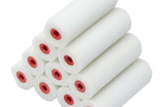 Fit For The Job 10 Pack 4 inch Foam Mini Rollers for DIY Painting