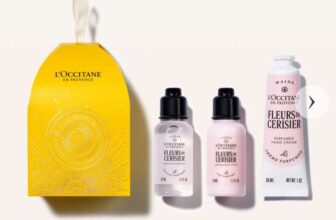 Fleurs De Cerisier (Cherry Blossom) /Almond/Verbena Travel Set – Free C&C